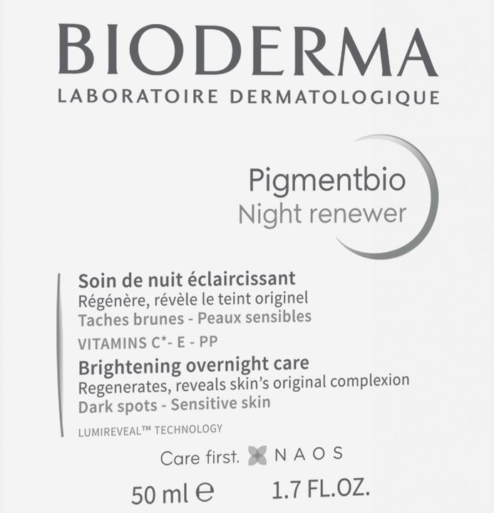 Image du produit Bioderma Pigmentbio Night Renewer (50 ml, Crème de nuit)