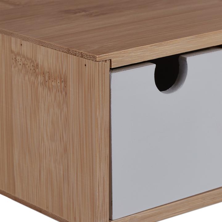 Produktbild Relaxdays Bambus-Schubladenbox