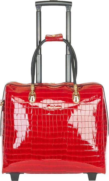 Olivia Lauren Dames Laptoptas / Werktas / Aktetas - Alice - Rood - 17 inch (36 l)