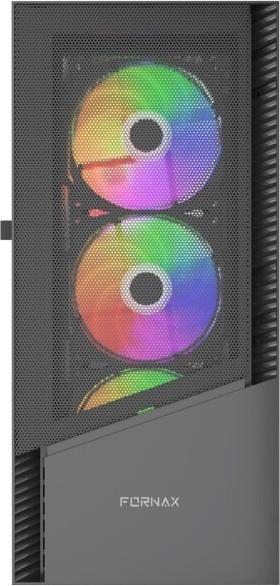 Actual product image Gembird PC case Midi-Tower Fornax 4300 ATX black