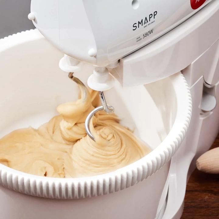 Actual product image Smapp Hand Mixer Blender with Bowl 451.66 2 Bowls White Safe Shopping with Home Delivery (580 W)
