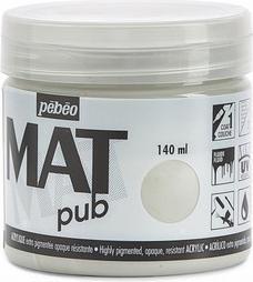 Image du produit Pebeo Acrylique Mat Pub (Gris chaud, 140 ml)