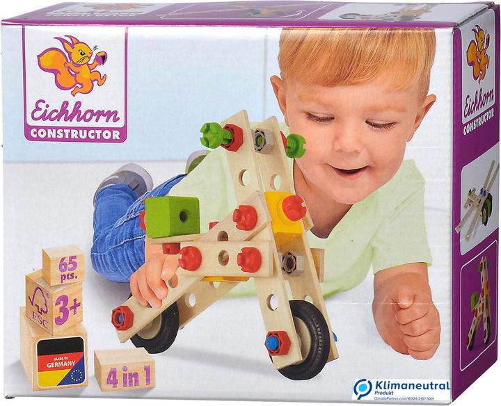 Actual product image Eichhorn Constructor 4in1, 65dlg.