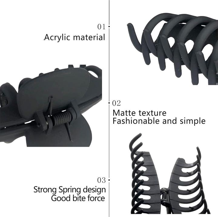 Image du produit ASMI 5 pièces de pinces à cheveux, griffes à cheveux (5 pcs)