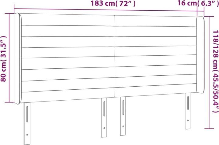 Immagine prodotto VidaXL Nathanael (183 x 16 x 88 cm)