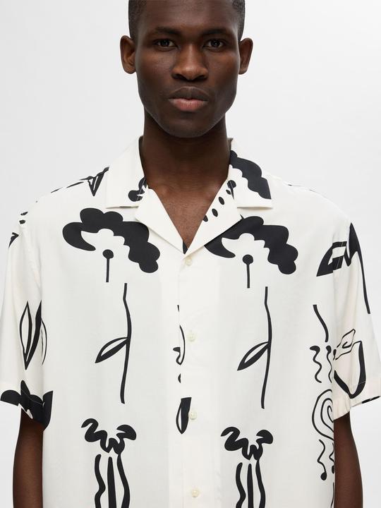 Image du produit Selected Homme Chemise à manches courtes imprimée (XL)