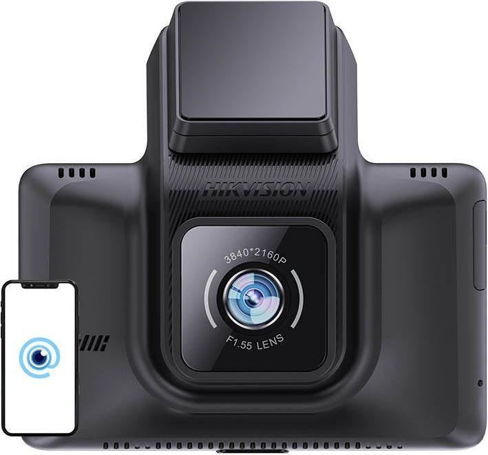 Image du produit Hikvision Dash camera K5 2160P/30FPS + 1080P (Écran intégré, WiFi, Récepteur GPS, Full HD)