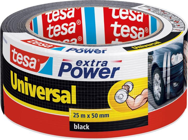 Produktbild tesa 3x EXTRA POWER UNIVERSAL Gewebeband, gewebeverstärktes Ductape, Dreierpack (50 mm)