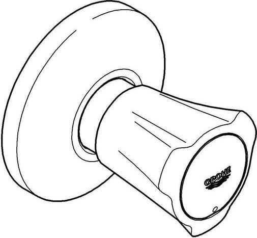 Image du produit Grohe Surface pour robinet encastré Costa 19854001