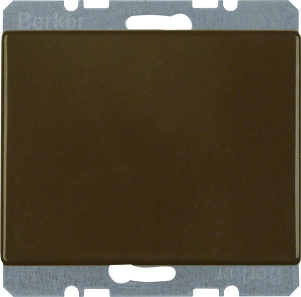 Actual product image Berker Arsys blind cover with 10450001 base brown