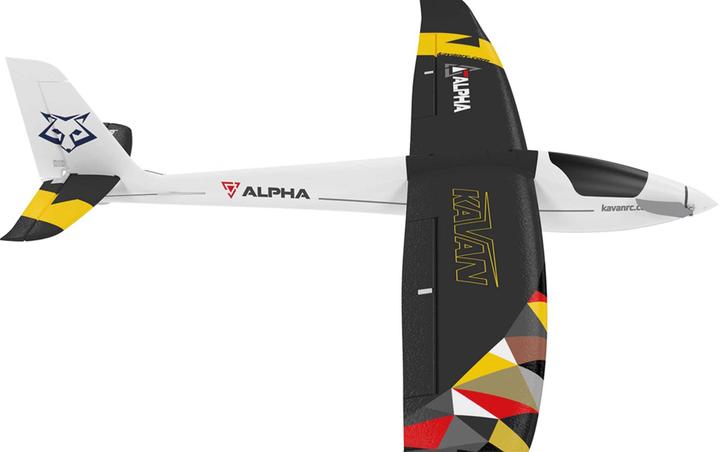Produktbild Kavan alpha 1500 v2 rtf m2 schwarz epo mit t8fb fernsteuerung, lipo und ladegerät (Kunstflug)