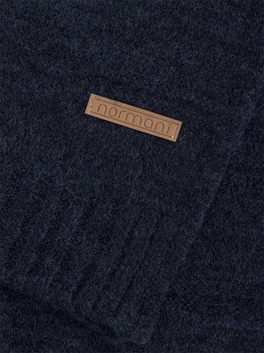Actual product image Normani Winter set "Montreal" with hat and scarf blue mottled (One size)