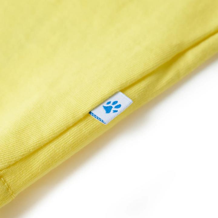 Immagine prodotto VidaXL Maglietta per bambini giallo 92,Materiale: 100 % cotone,Colore (92)