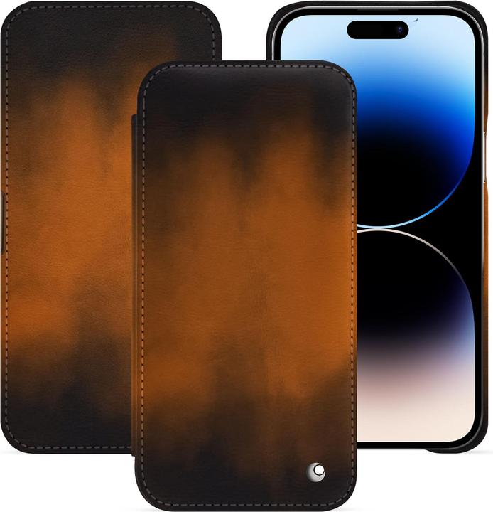 Actual product image Noreve Horizontal leather flap shell (Apple iPhone 15 Pro Max)