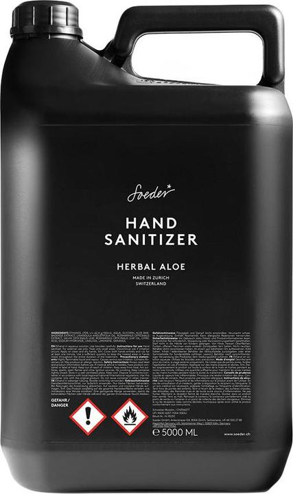 Produktbild Soeder* Hand Sanitizer Herbal Aloe (5000 ml)