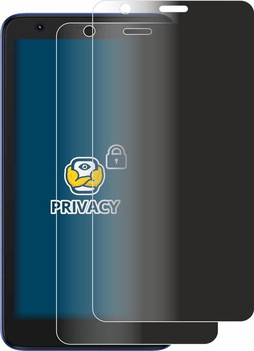 Productafbeelding BROTECT Sichtschutzfolie Anti-Spy Privacy Folie Blaulicht-Schutz (2 Stuk, ZTE Blade L9)