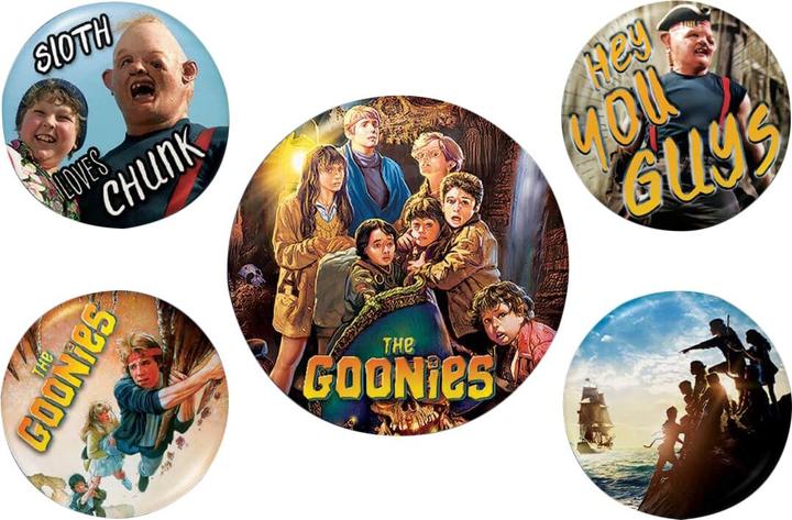 Image du produit Universal Textiles Set de badges Treasure 5Erpack Métal