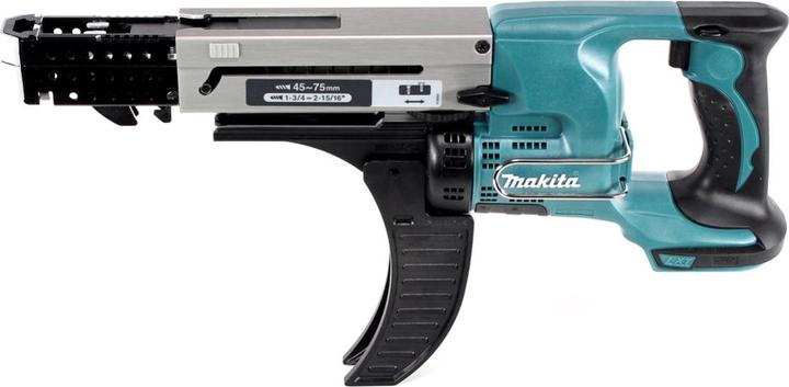 Produktbild Makita DFR 750 ZJ Akku Magazinschrauber 18V 45-75mm Solo + Makpac - ohne Akku, ohne Ladegerät (Akkubetrieb)
