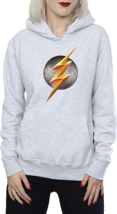 Image du produit - Sweat à capuche JUSTICE LEAGUE MOVIE FLASH EMBLEM - Femme (XXL)