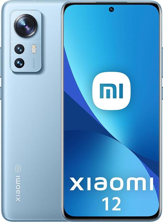Xiaomi 12 5G (256 GB, Azzurro, 6.28", Doppia SIM, 50 Mpx, 5G)