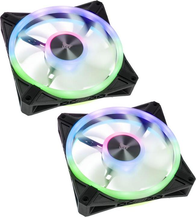 Productafbeelding Corsair iCUE QL140 RGB (140 mm, 2 x)