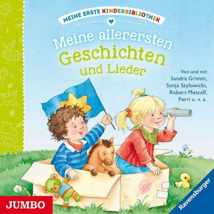 Produktbild Jumbo Meine erste Kinderbibliothek. Meine allerersten Geschichten und Lieder (Sandra Grimm, Sonja Szylowicki, Robert Missler, Deutsch)