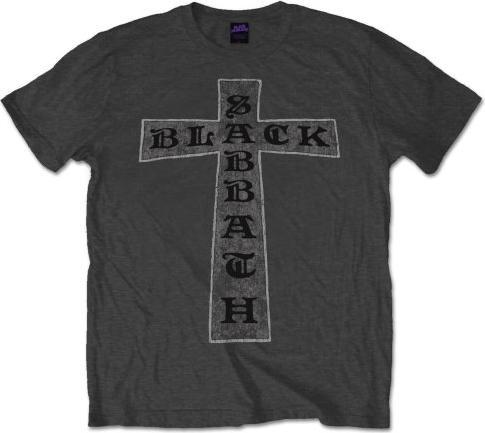 Black Sabbath Sabbath Cross Mens Charcoal (XXL)