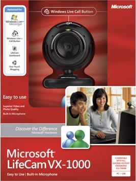 Actual product image Microsoft LifeCam VX-1000