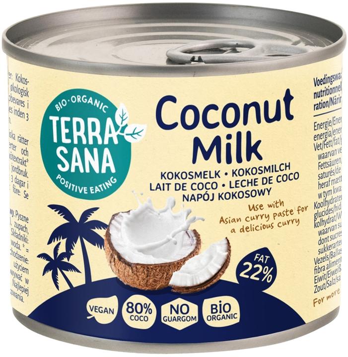 Terra Sana Kokosmilch 22 Fett (Dose)