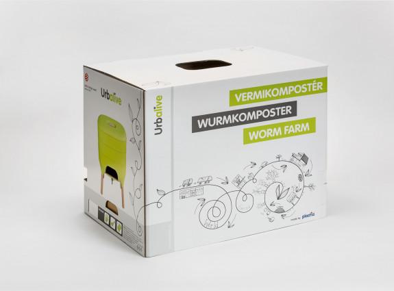 Image du produit Plastia Composteur de vers Urbalive (43.40 l)