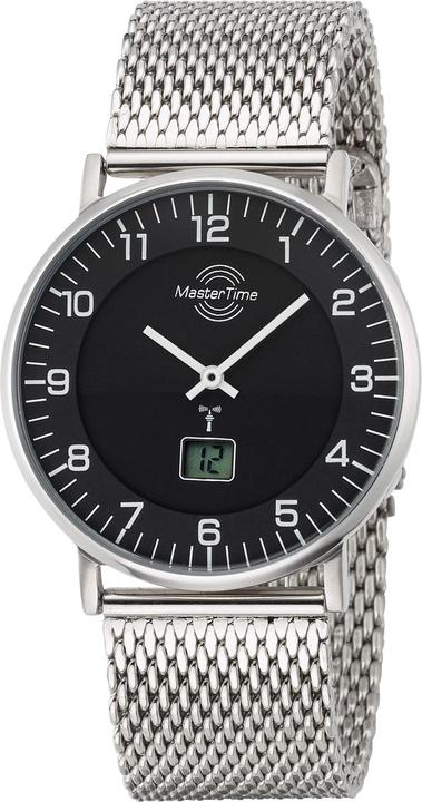 Master Time MTGS-10557-22M Funk Advanced Series Herren 42mm 5ATM (Lünette drehbar, Funkuhr, Analoguhr, 42 mm)