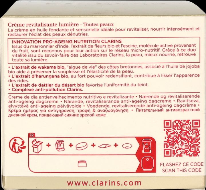Actual product image Clarins Nutri-Lumière Jour (50 ml, Day cream, SPF 50)