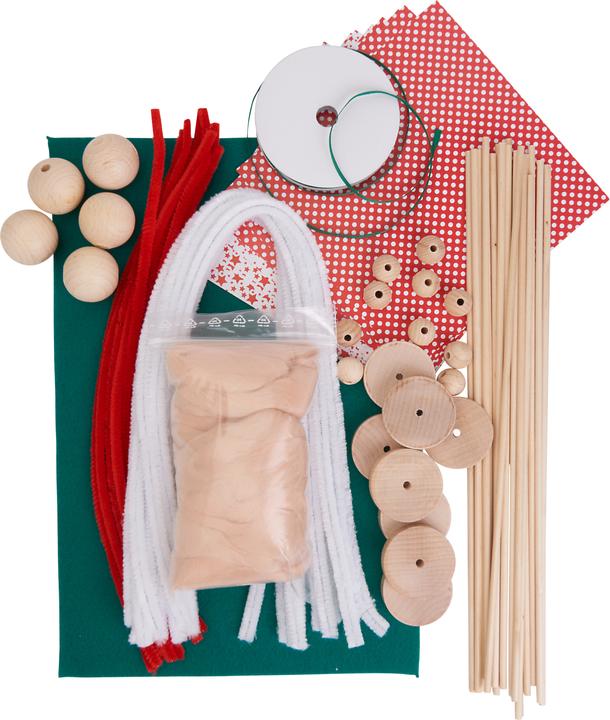 Image du produit VBS Kit de bricolage "Poupée en sucre", 5 pièces