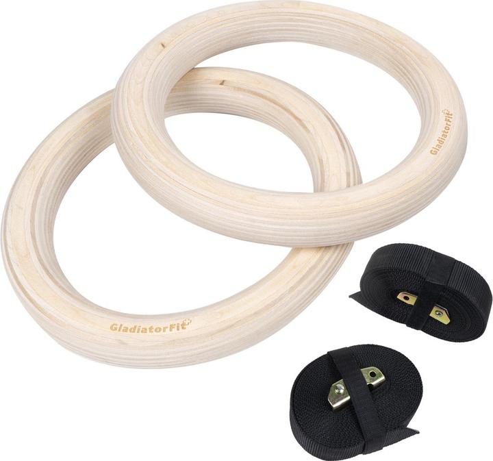 Actual product image Gladiatorfit Gymnastic rings for children
