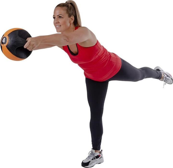 Produktbild Pure2improve Medizinball mit Handgriffen (4 kg)