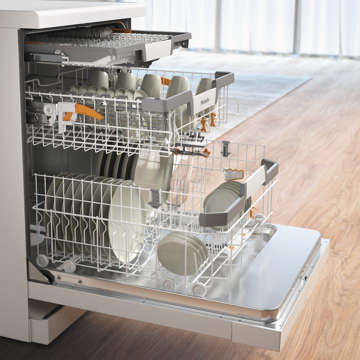 Image du produit Miele Lave-vaisselle G 7210 SC au sol/blanc brillant
