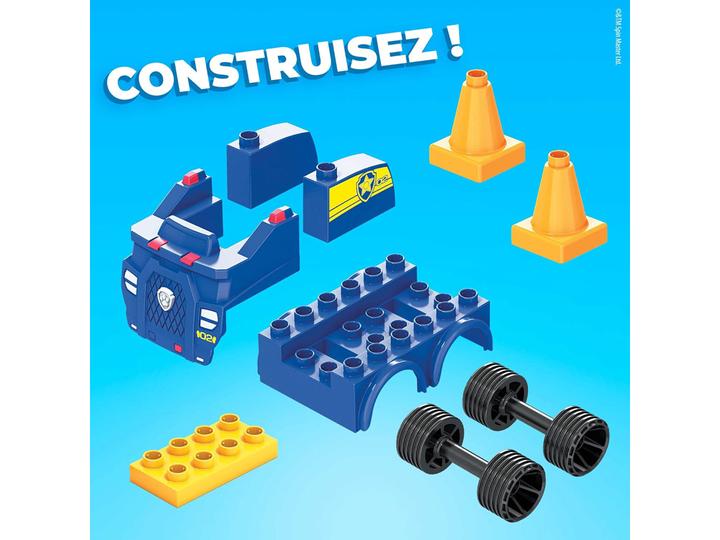 Image du produit Mega Bloks PAW Patrol Chase's Patrol Car Set de construction