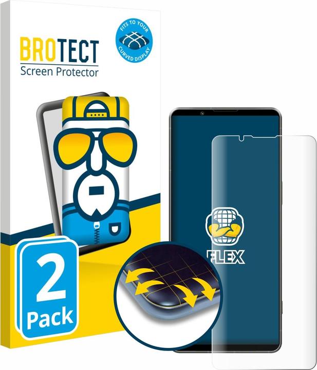 Immagine prodotto BROTECT Full-Screen Pellicola (2 Pezzo/i, Sony Xperia 1 VI)
