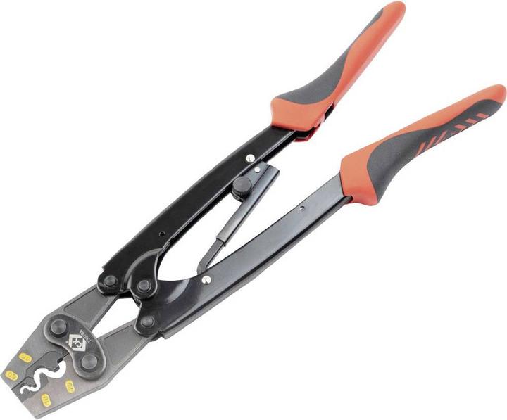 Produktbild C.K Magma Crimpzange mit Knarrenmechanismus für unisolierte Kabelverbinder, 6-25 mm² (365 mm)