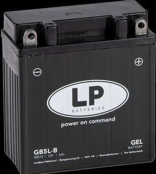 Produktbild Landport Motorradbatterie Gel GB5L-B 12V 5Ah (12 V, 5 Ah)