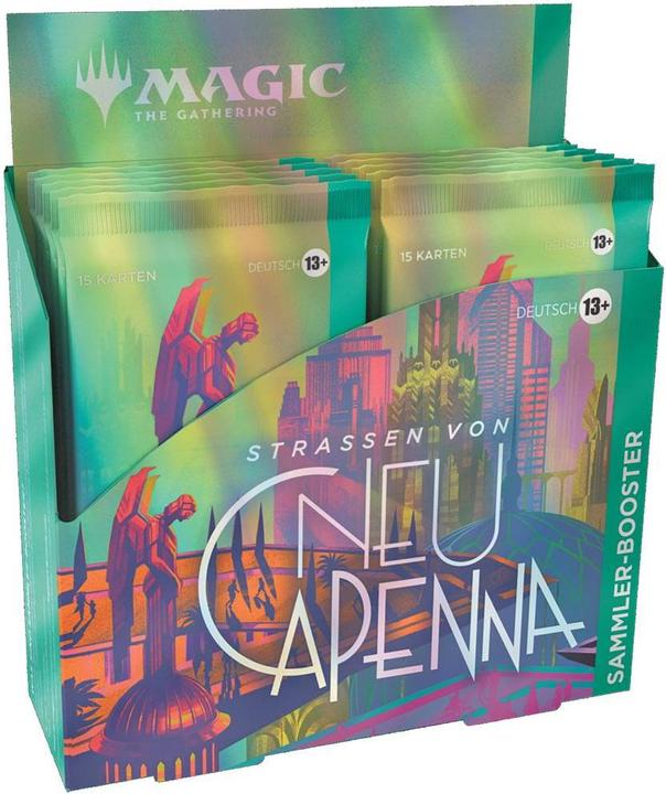Image du produit Magic the Gathering Streets of New Capenna (Allemand, Affichage du booster)