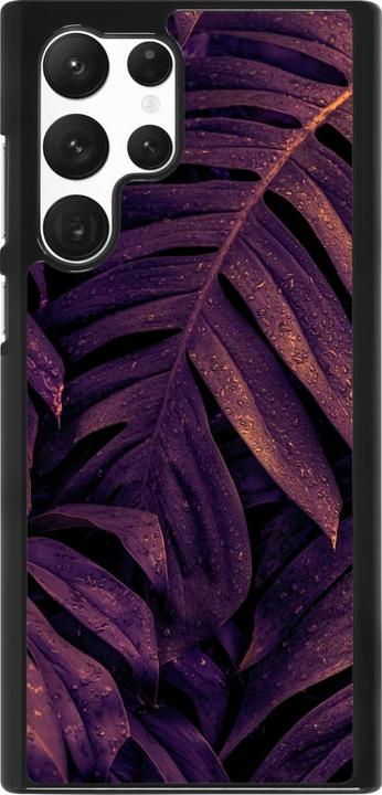 Actual product image PhoneLook Purple Light Leaves Cover (Samsung Galaxy S22 Ultra)