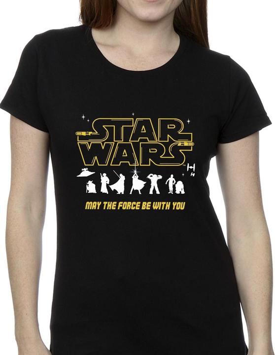Produktbild Star Wars Silhouettes Force TShirt (XXL)