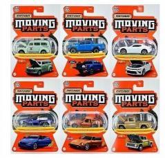 Actual product image Matchbox Cars with moving parts range