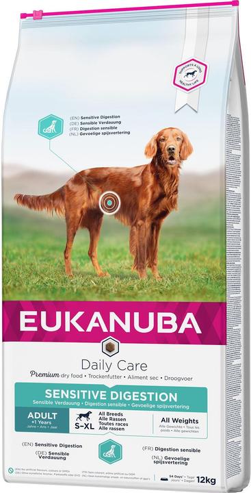 Immagine prodotto Eukanuba Cura quotidiana Digestione sensibile (Adulto, 1 pz., 12000 g)