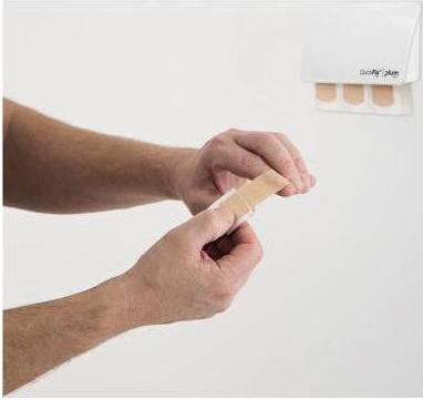 Produktbild Plum Pflasterspender Quickfix Uno 5532, weiss, 45 Stück (45 x)