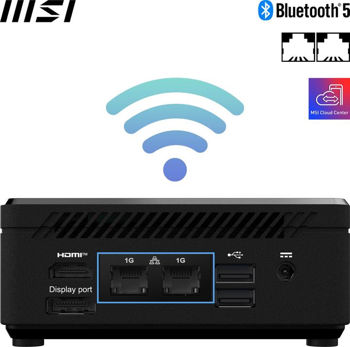 Image du produit MSI Cubi N ADL-006DE (Intel N200, 4 Go, 128 Go, Intel UHD Graphics)