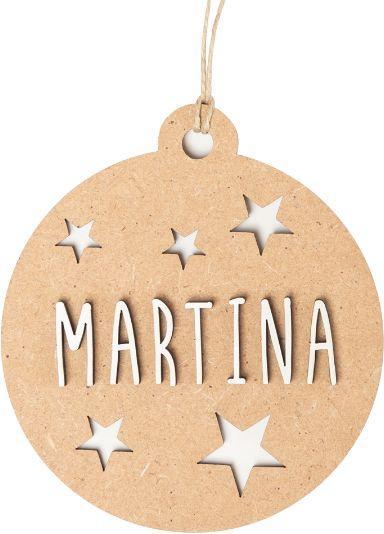 Produktbild Vintiun Baumschmuck Kugel natur 9cm