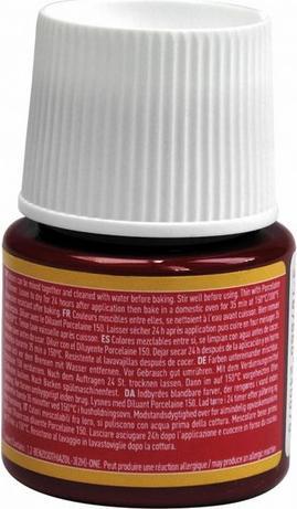 Image du produit Pebeo Porcelaine 156 (Rubis, 45 ml)