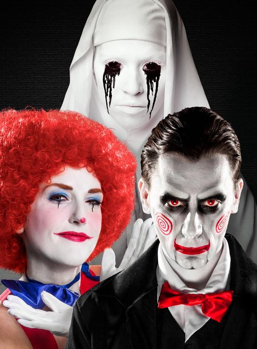 Produktbild Maskworld Creme Schminke weiss 15ml - für Fasching Halloween
